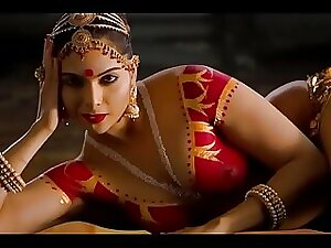 Wild-hearted Desi chick performs an uninhibited tribal dance, shedding inhibitions and embracing her primal desires.
